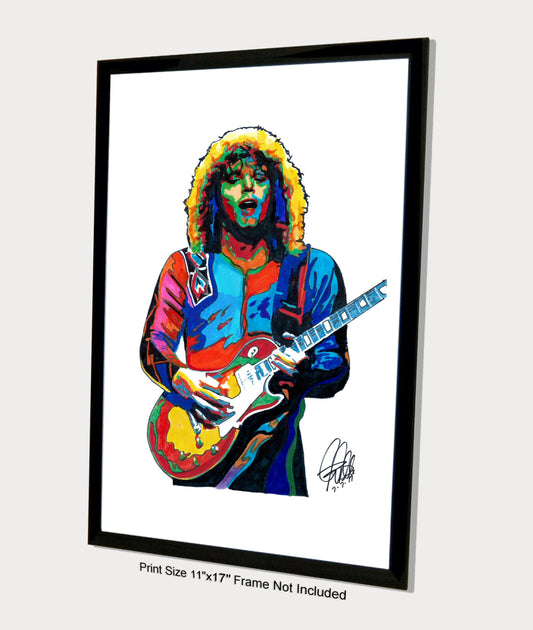 Gary Richrath REO Speedwagon Guitar Rock Music Print Poster Wall Art 11x17