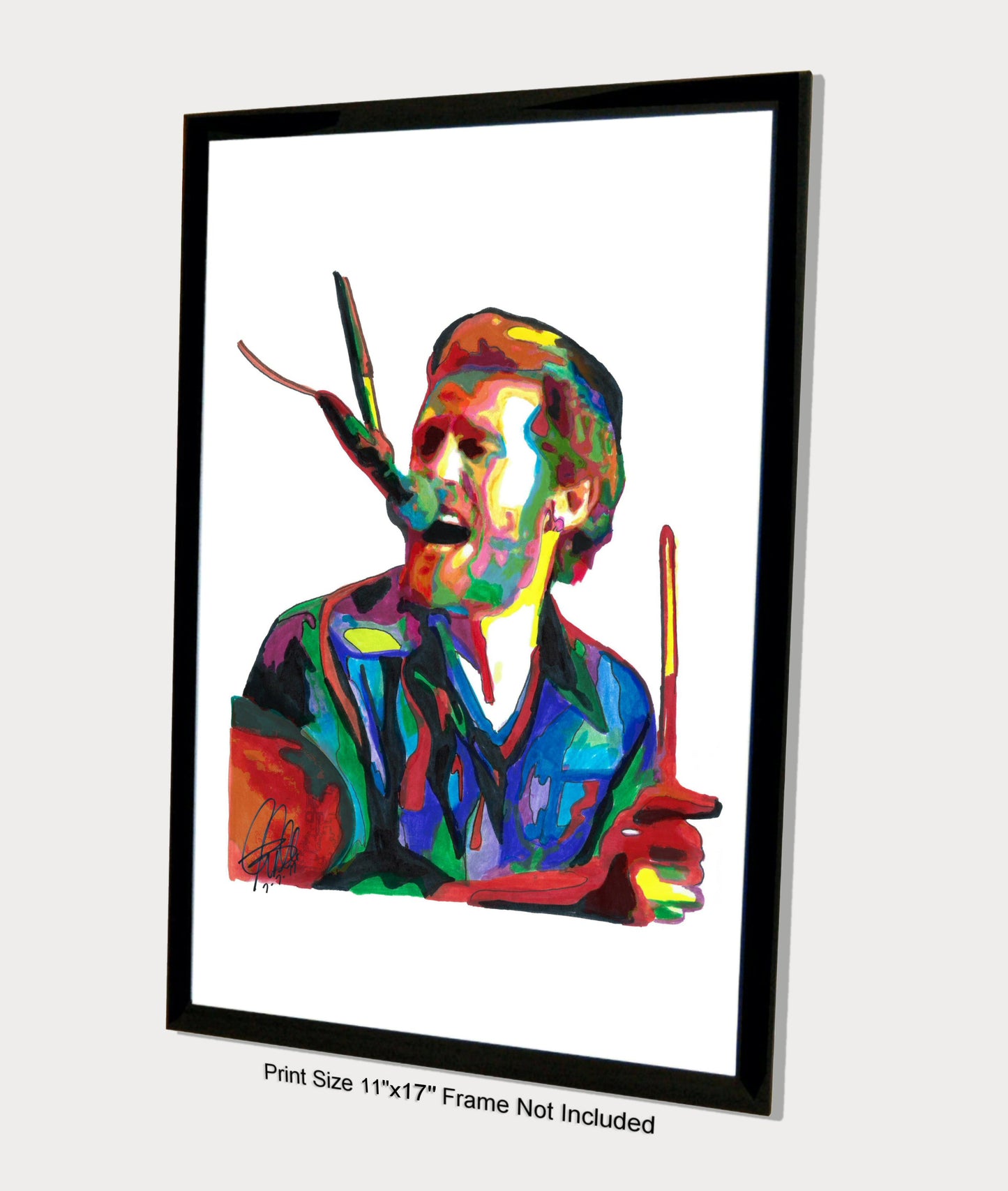 Levon Helm The Band Singer Drums Rock Music Poster Print Wall Art 11x17