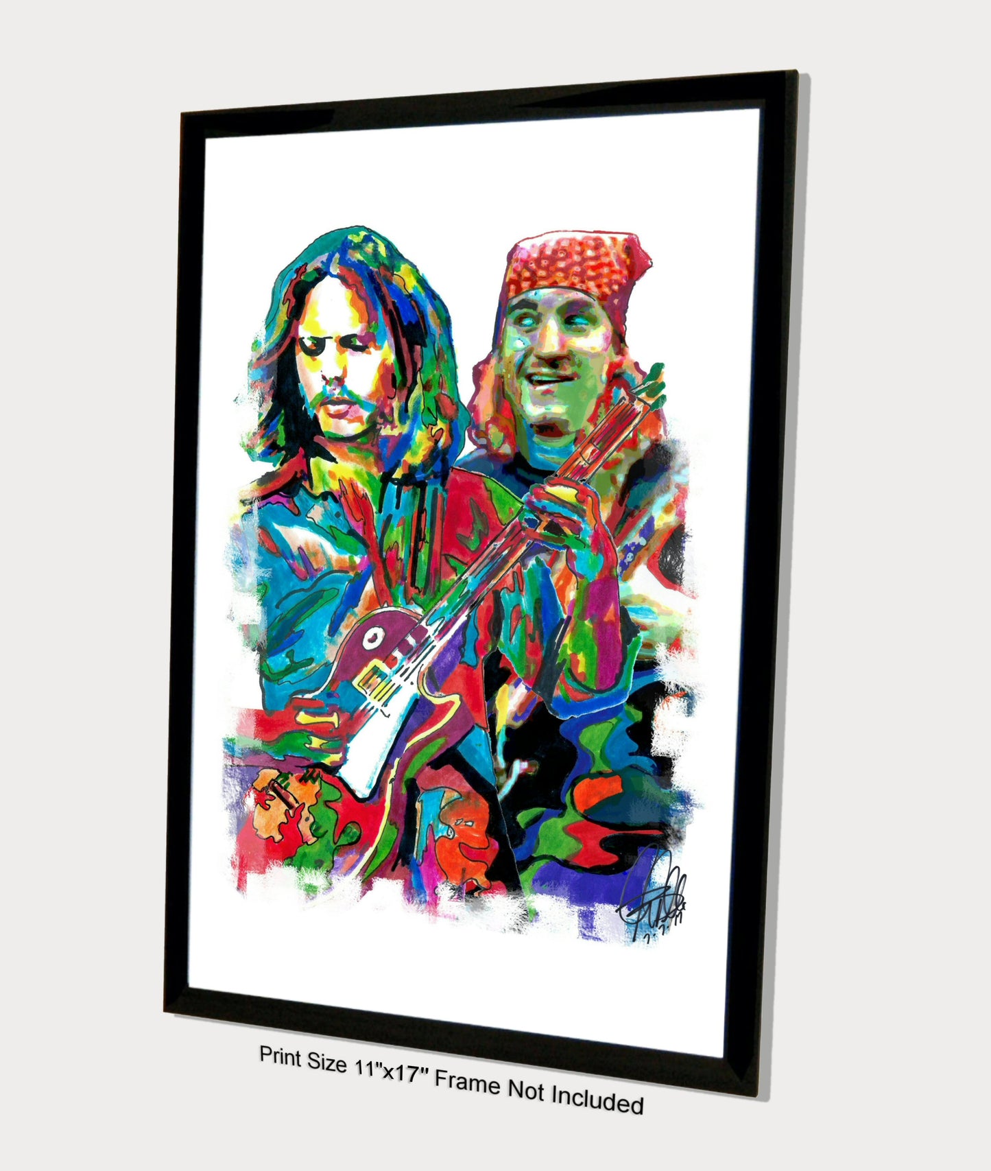 Joe Walsh Don Felder Eagles Guitar Rock Music Poster Print Wall Art 11x17