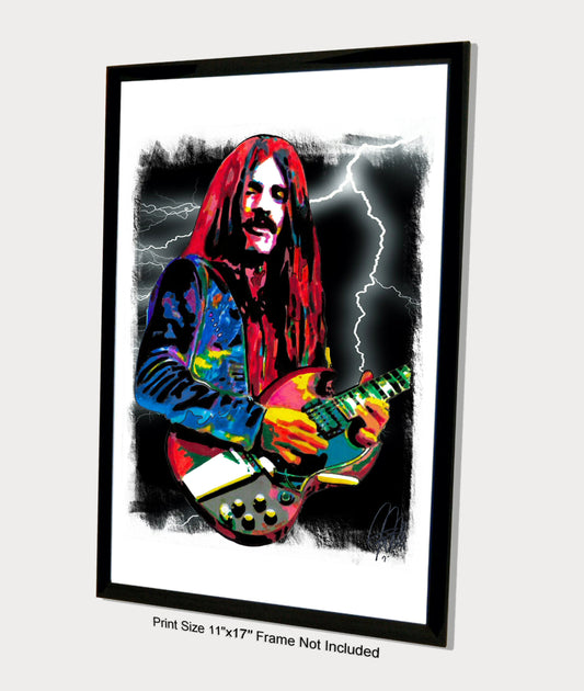 Frank Marino Mahogany Rush Guitar Hard Rock Music Poster Print Wall Art 11x17