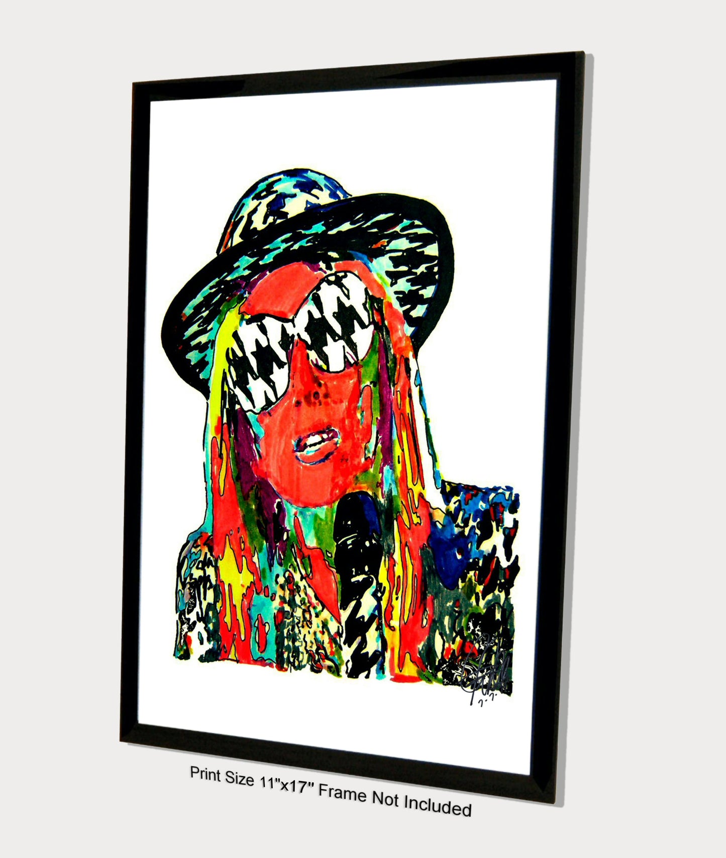 Lady Gaga Singer Pop Music Poster Print Wall Art 11x17