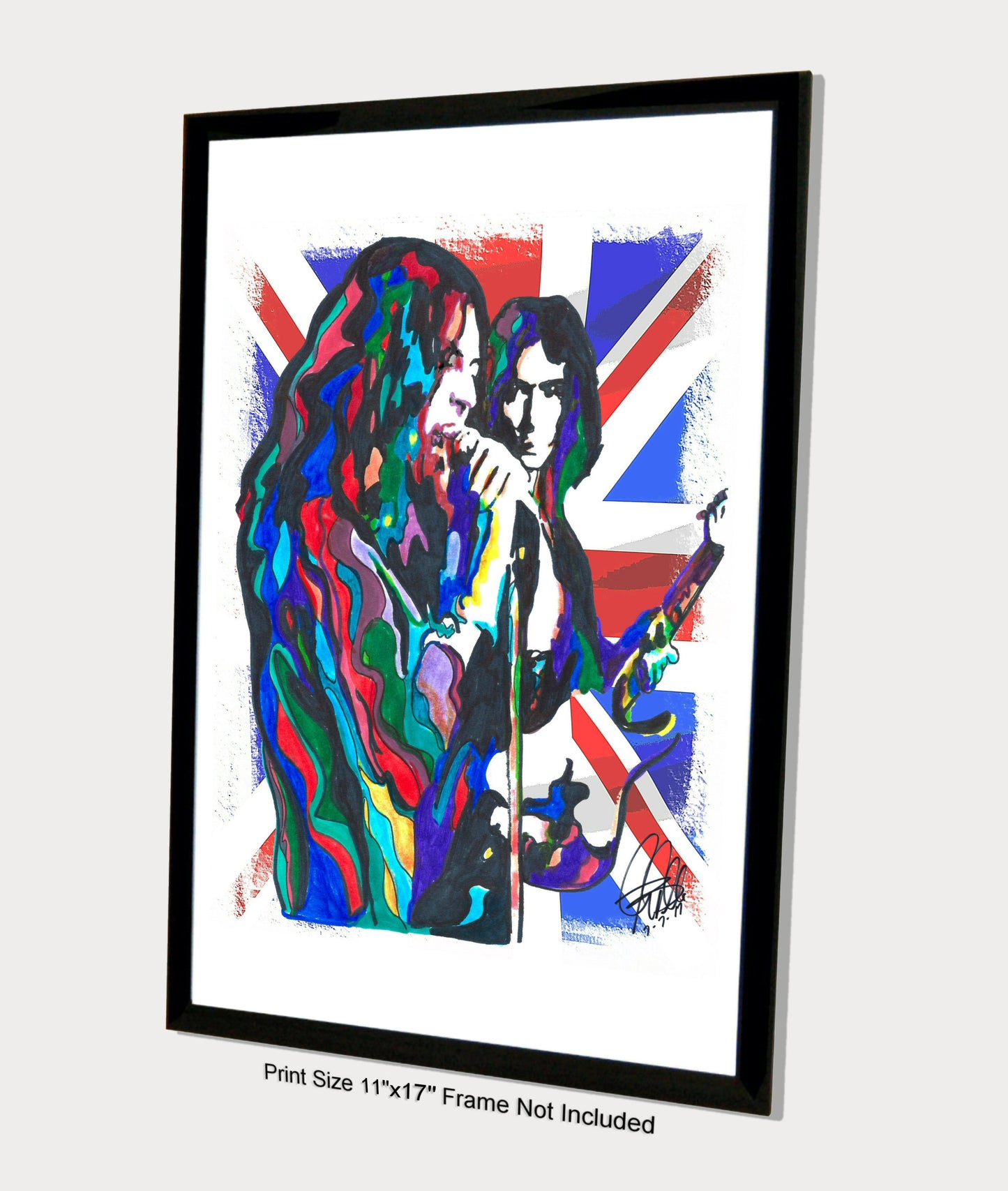 Ian Gillan Ritchie Blackmore Deep Purple Hard Rock Music Poster Print Art 11x17