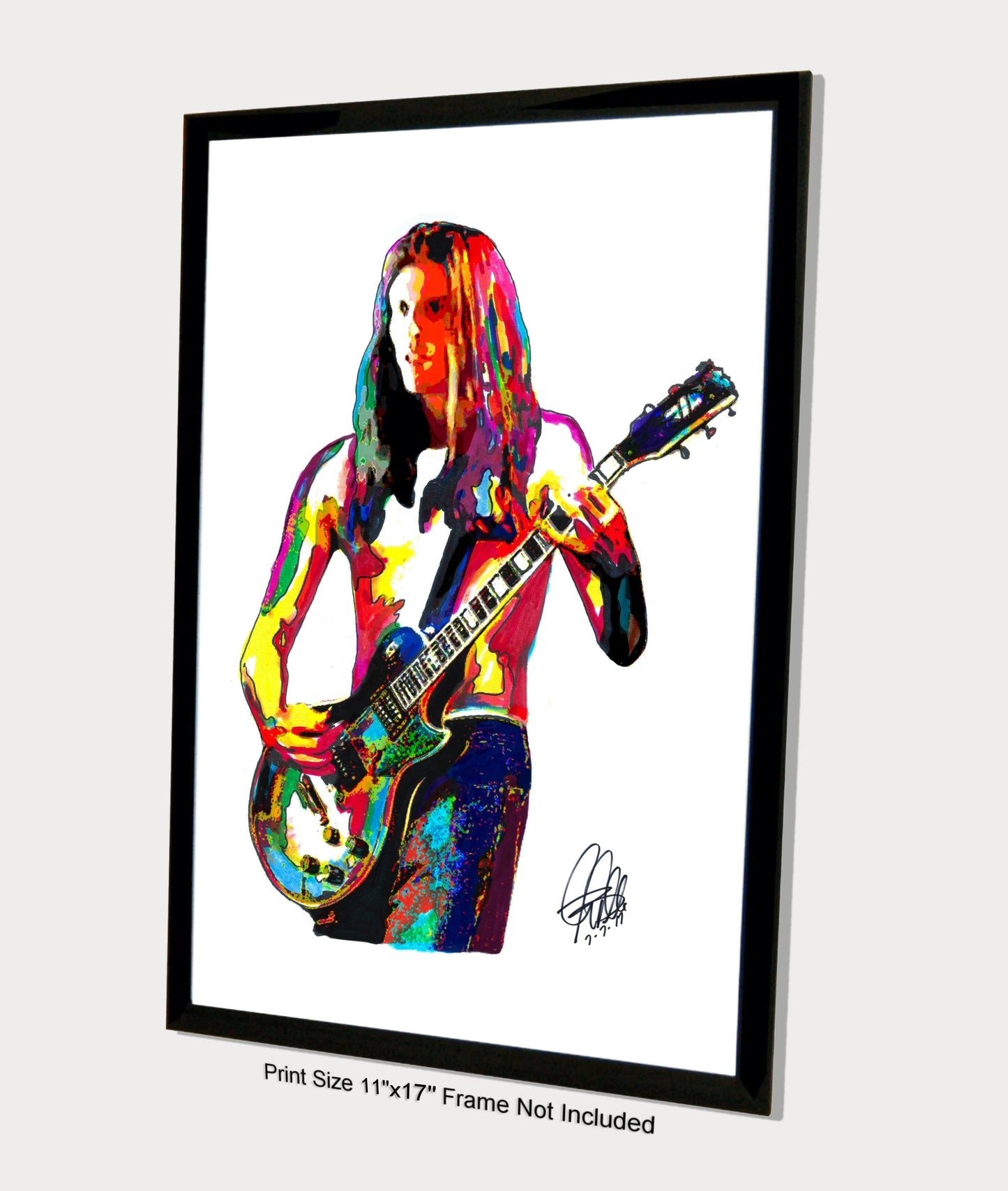 Adam Jones Tool Guitar Rock Music Poster Print Wall Art 11x17