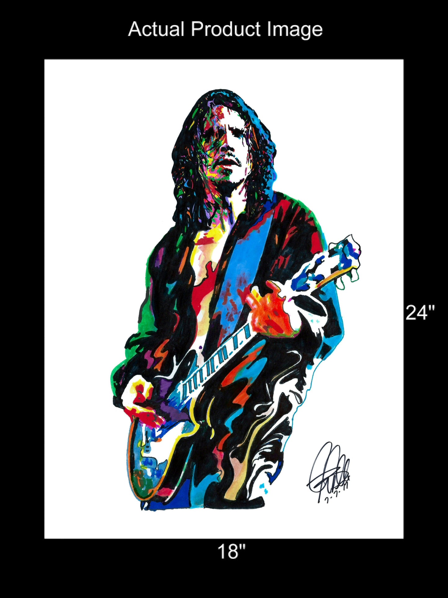 Chris Cornell Soundgarden Singer Rock Music Poster Print Wall Art 18x24