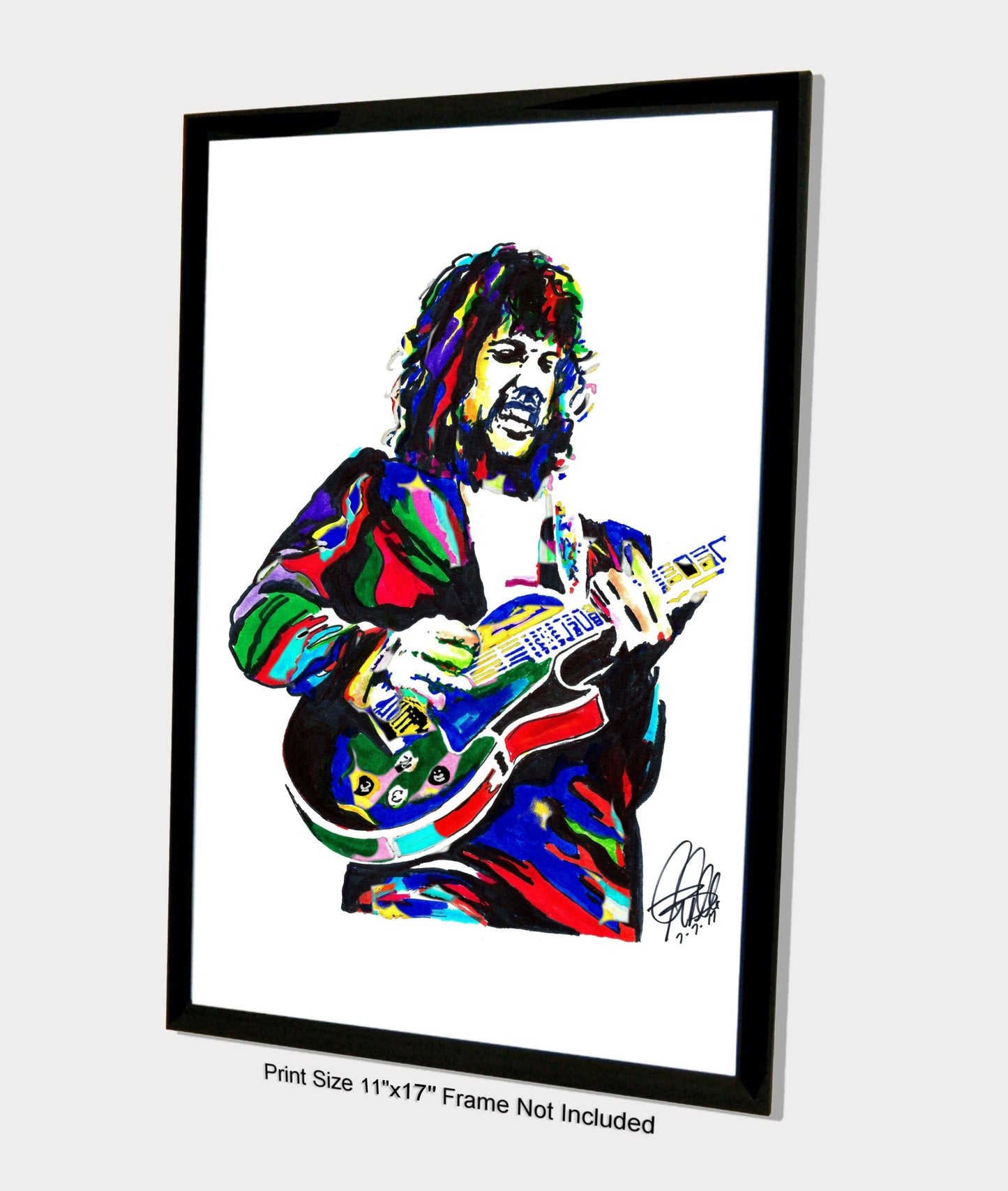 Steve Gaines Lynyrd Skynyrd Rock Music Print Poster Wall Art 11x17