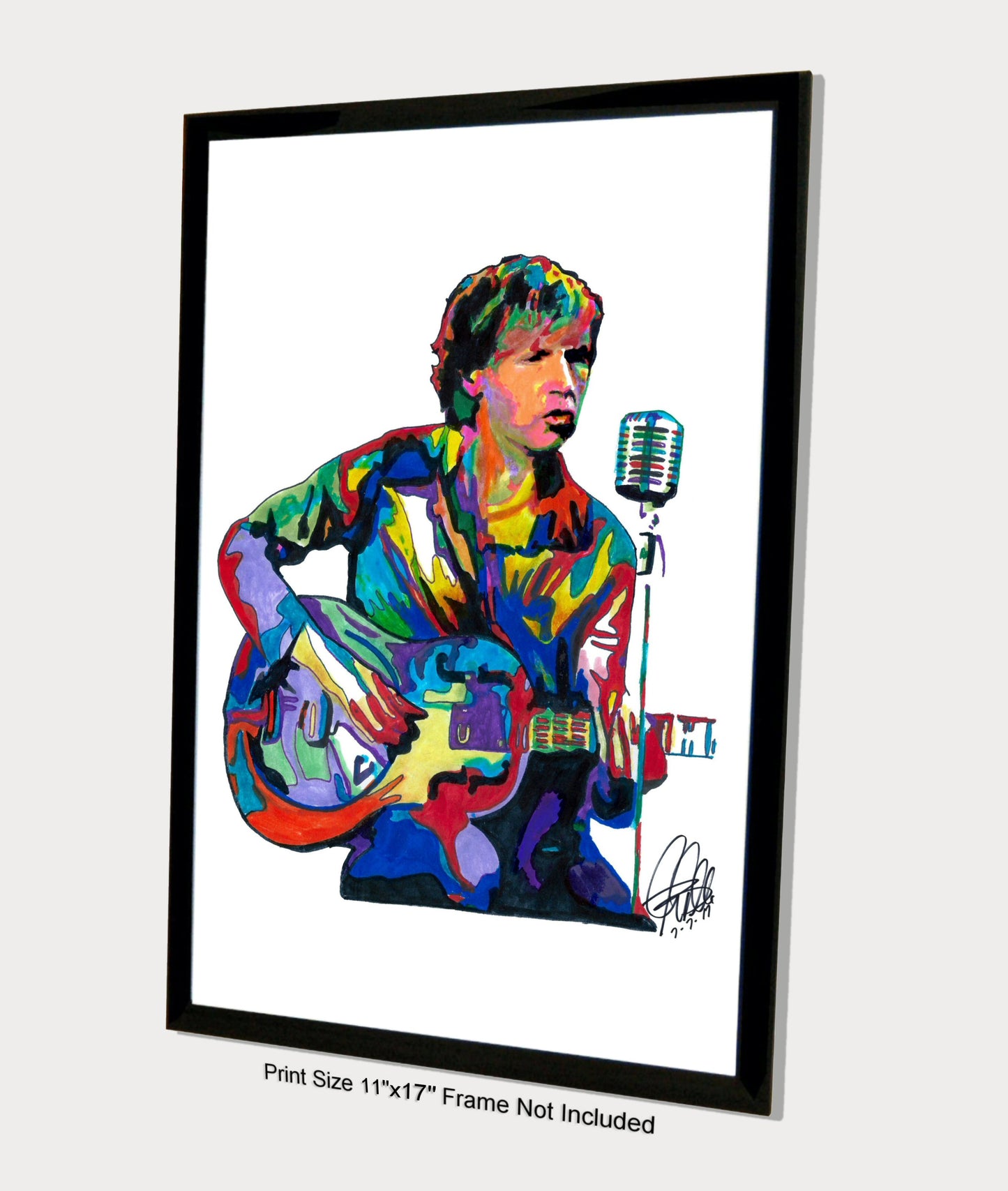 Beck Guitar Rap Rock Pop Music Poster Print Wall Art 11x17