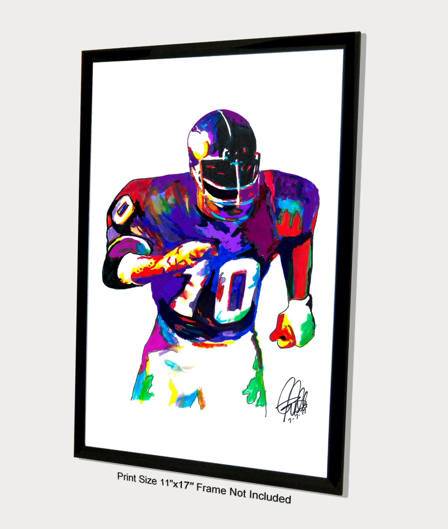 Jim Marshall Minnesota Vikings Football Sports Poster Print Wall Art 11x17