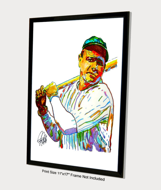 Babe Ruth New York Yankees MLB Baseball Sports Poster Print Wall Art 11x17