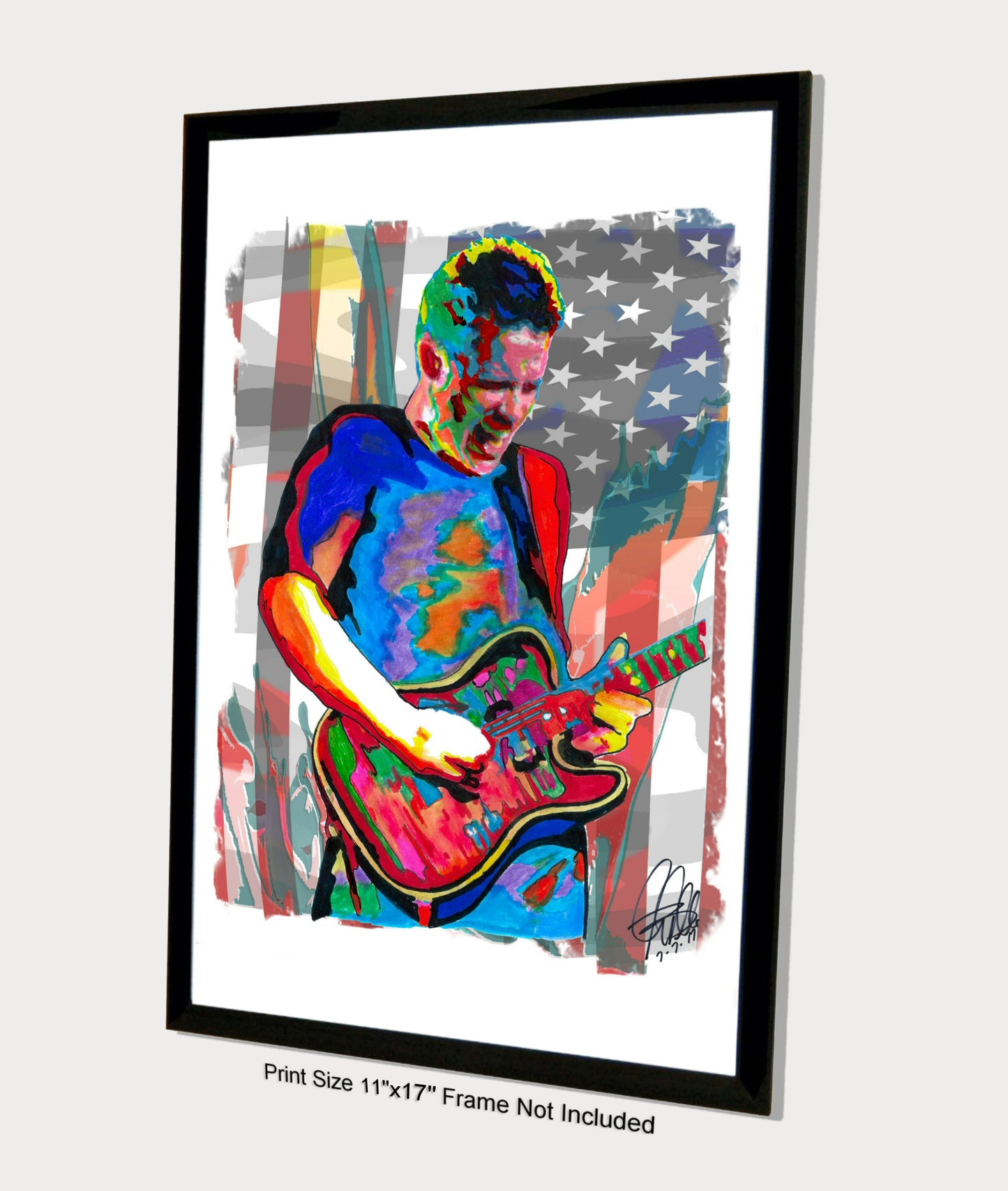 Jonny Lang Guitar Singer Blues Rock Music Poster Print Wall Art 11x17