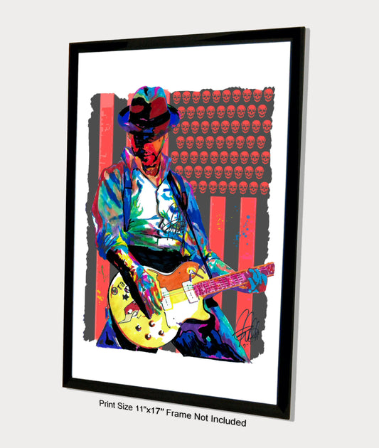 Mike Ness Social Distortion Singer Guitar Music Poster Print Wall Art 11x17