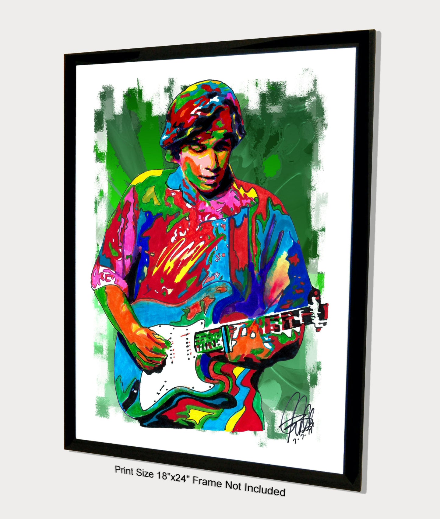 Ry Cooder Slide Guitar Blues Roots Rock Music Poster Print Wall Art 18x24