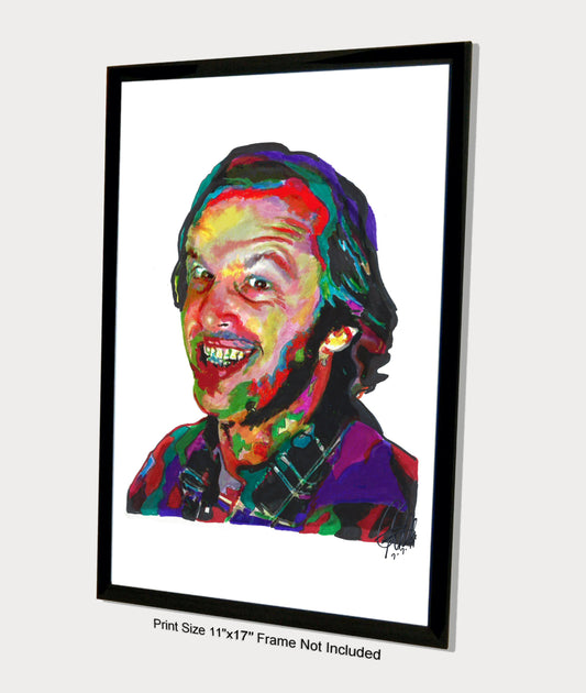 Jack Nicholson The Shining Poster Print Wall Art 11x17