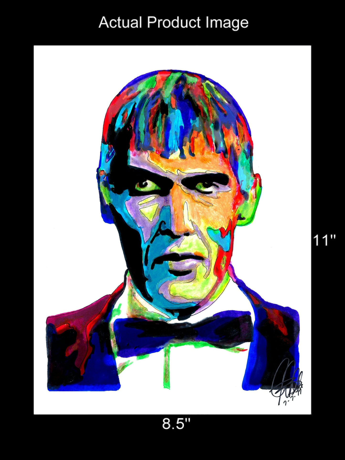 Lurch The Addams Family Butler 1964 TV Series Print Poster Wall Art 8.5x11