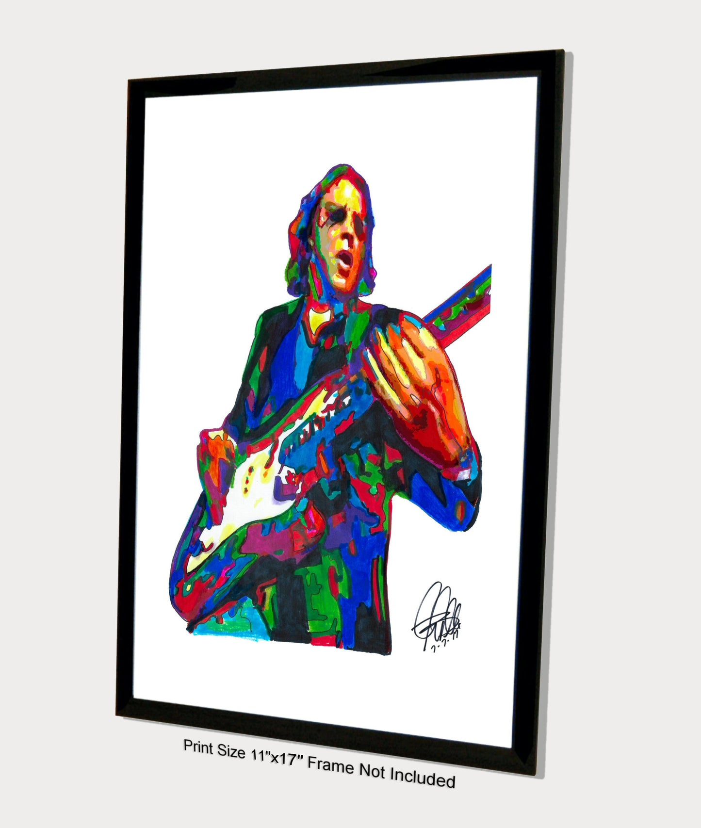 Joe Bonamassa Blues Rock Guitar Music Poster Print Wall Art 11x17