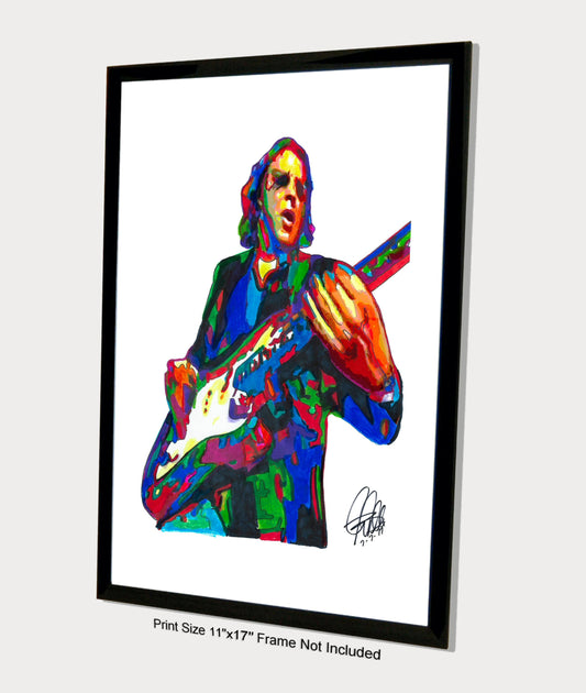 Joe Bonamassa Blues Rock Guitar Music Poster Print Wall Art 11x17