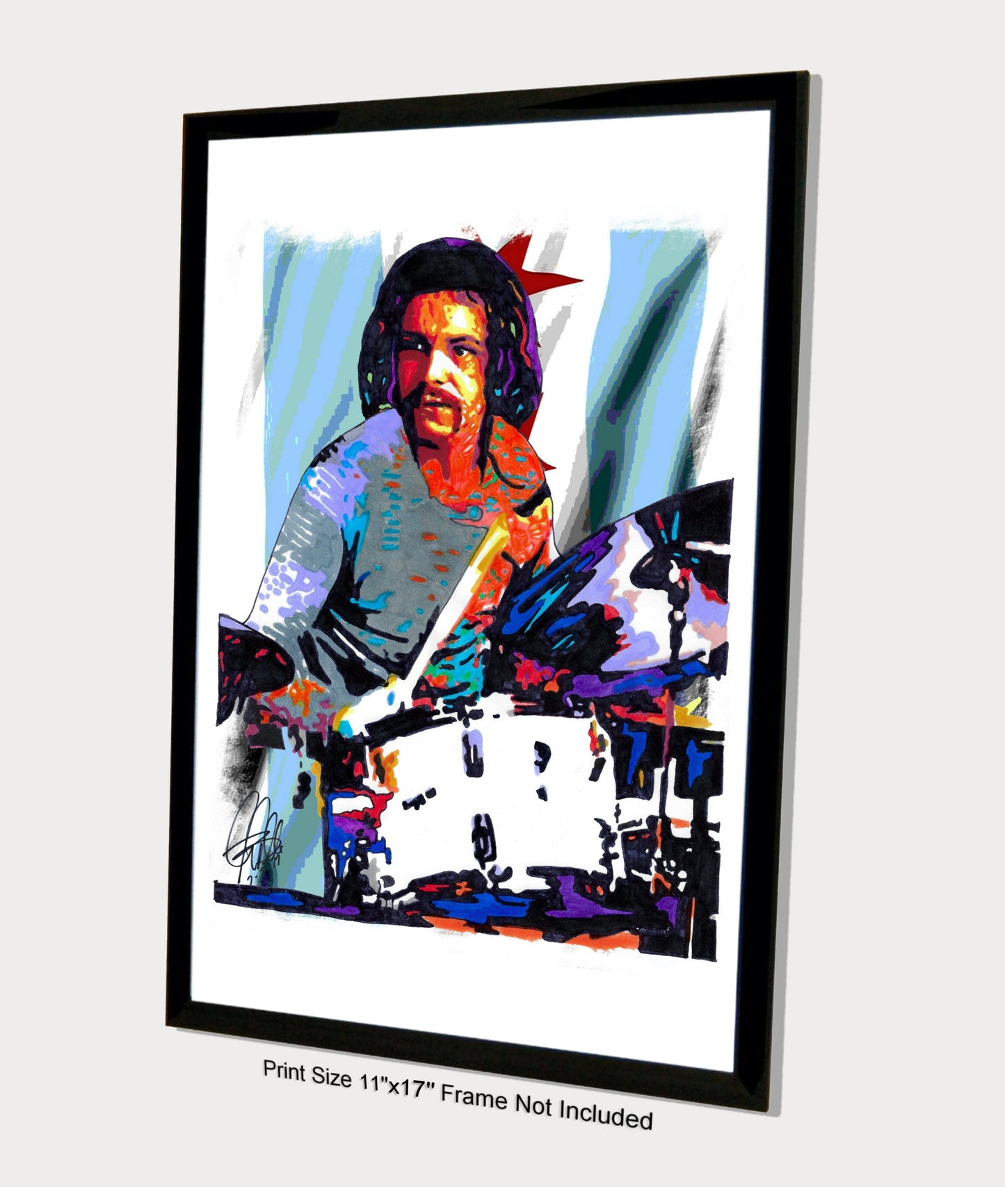 Danny Seraphine Chicago Drummer Jazz Rock Music Poster Print Wall Art 11x17