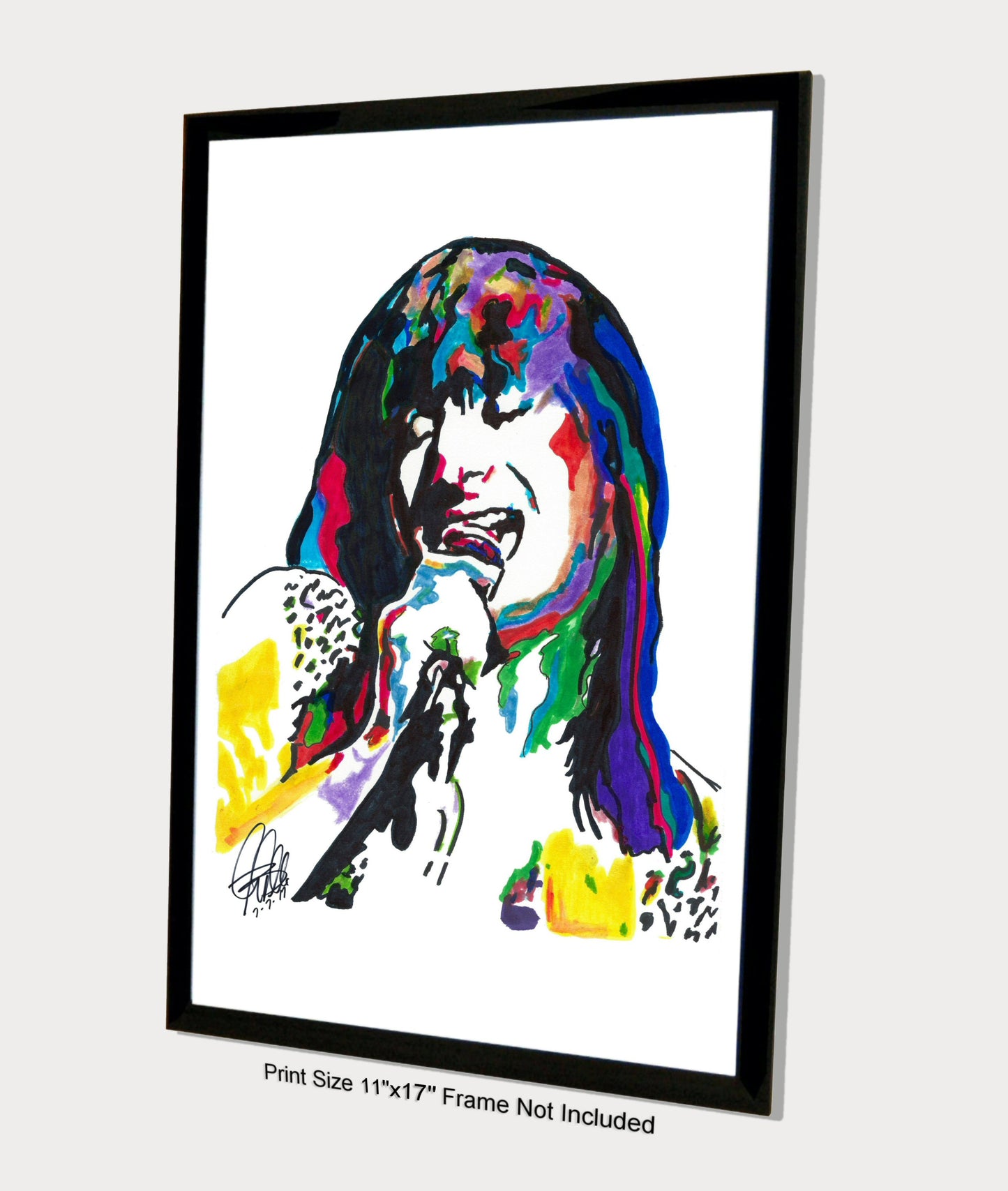 Steve Perry Journey Singer Rock Music Poster Print Art 11x17