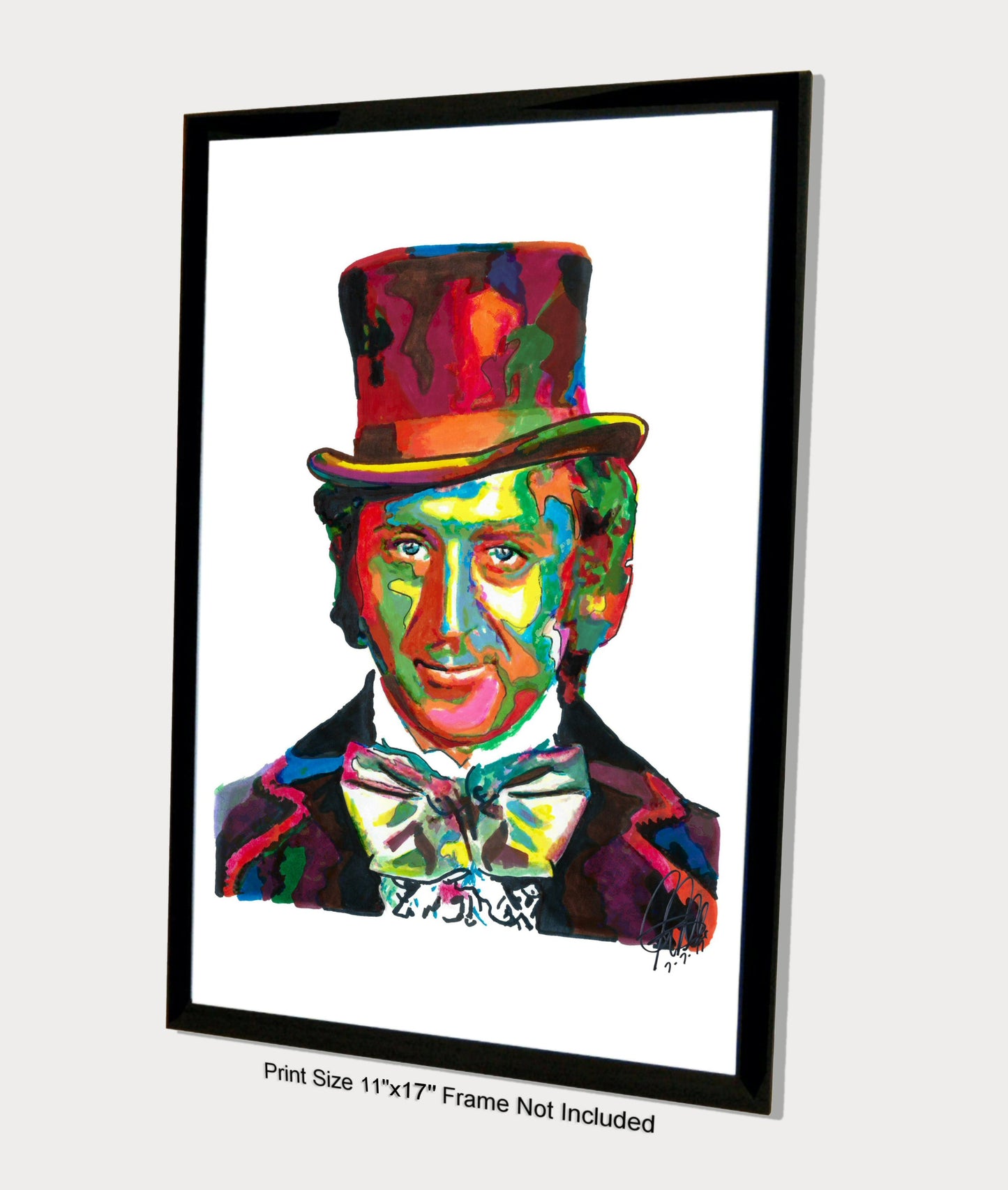 Willy Wonka Gene Wilder Chocolate Factory Movies Print Poster Wall Art 11x17