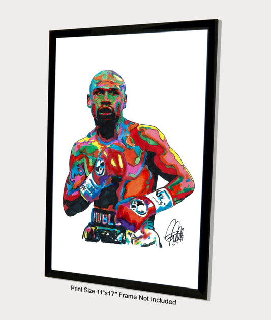 Floyd Mayweather Boxer World Champion Boxing Poster Print Wall Art 11x17