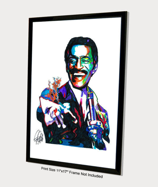 Sammy Davis Jr Singer Big Band Music Poster Print Wall Art 11x17