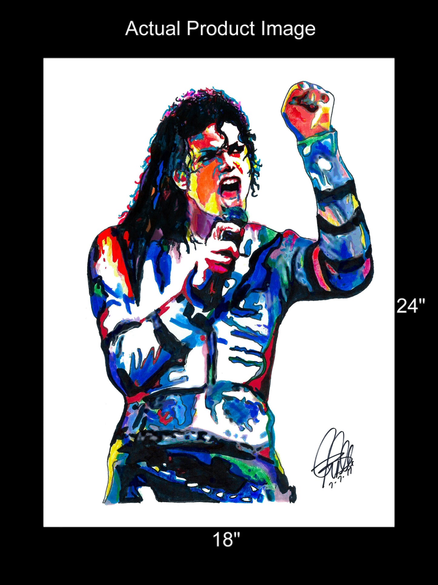 Michael Jackson The Jackson 5 Music Poster Print Wall Art 18x24