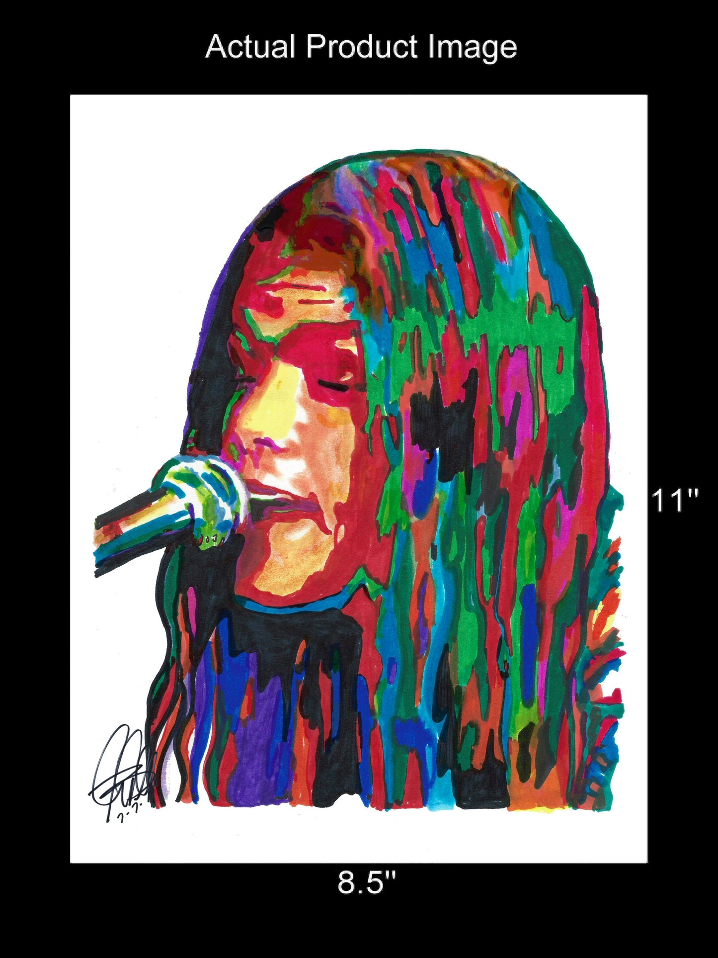 Shannon Hoon Blind Melon Singer Rock Music Poster Print Wall Art 8.5x11