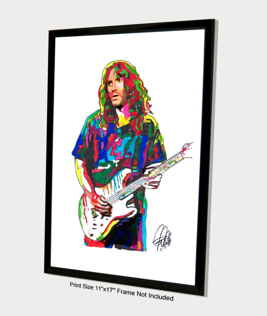 John Frusciante Red Hot Chili Peppers Rock Music Poster Print Wall Art 11x17