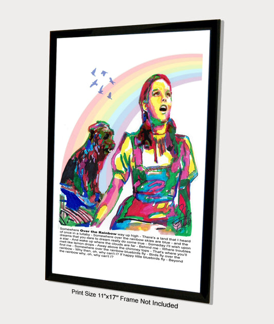 Judy Garland Dorothy Wizard of Oz Poster Print Wall Art 11x17