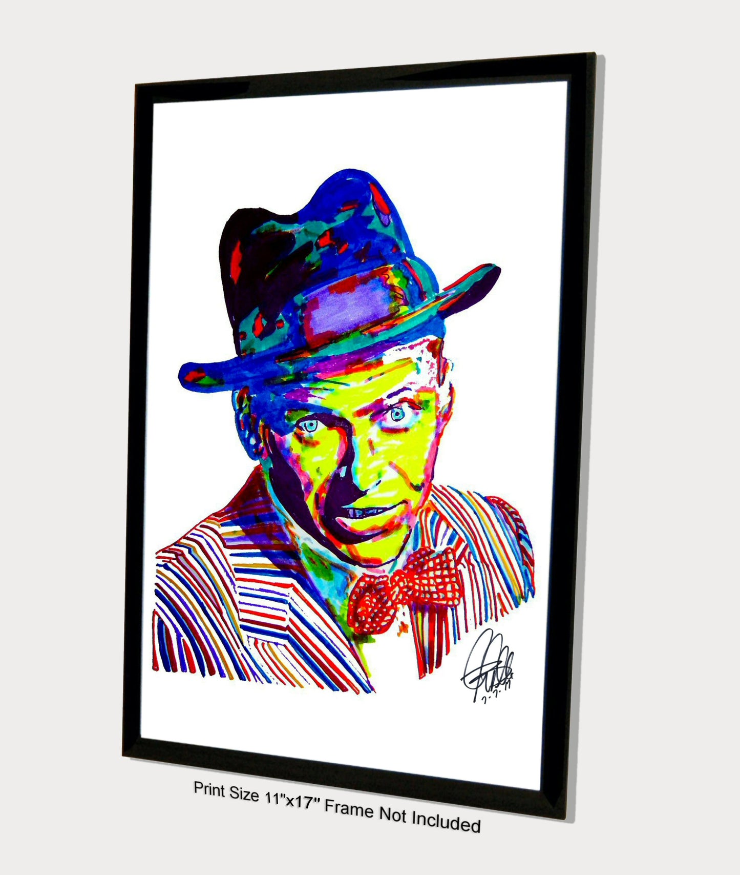 Frank Sinatra Singer Big Band Music Poster Print Wall Art 11x17