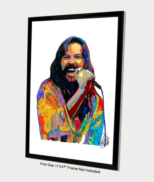 Bob Seger Silver Bullet Band Singer Rock Music Poster Print Wall Art 11x17