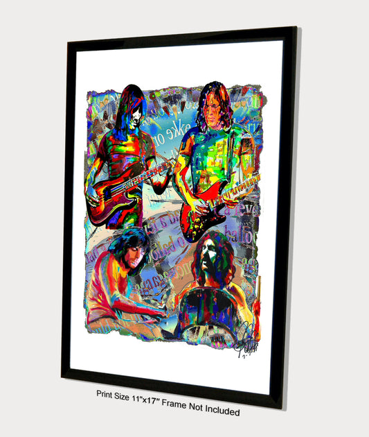 Pink Floyd Waters Gilmour Rock Music Poster Print Wall Art 11x17