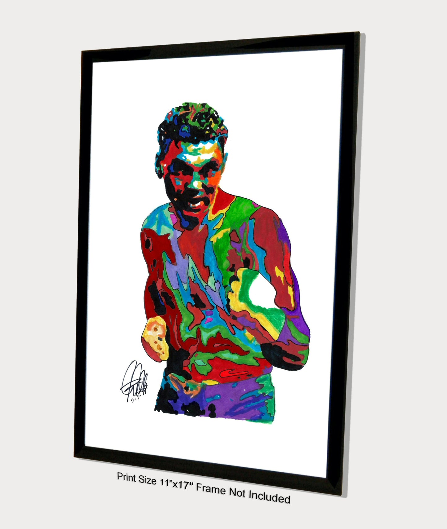 Jack Dempsey Boxing Sports Poster Print Wall Art 11x17