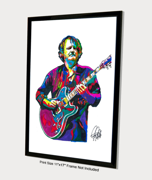 John Bell Guitar Rock Music Poster Print Wall Art 11x17