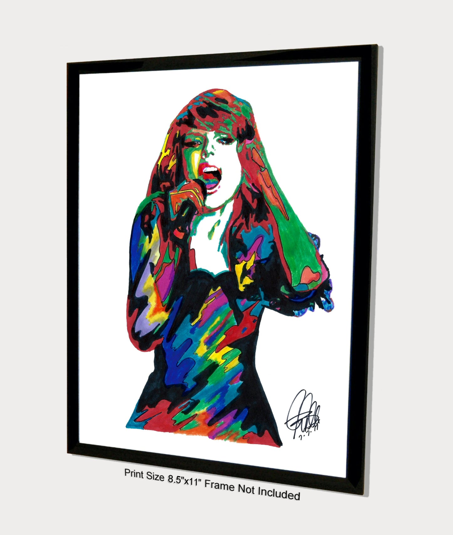 Taylor Swift Singer Music Poster Print Wall Art 8.5x11