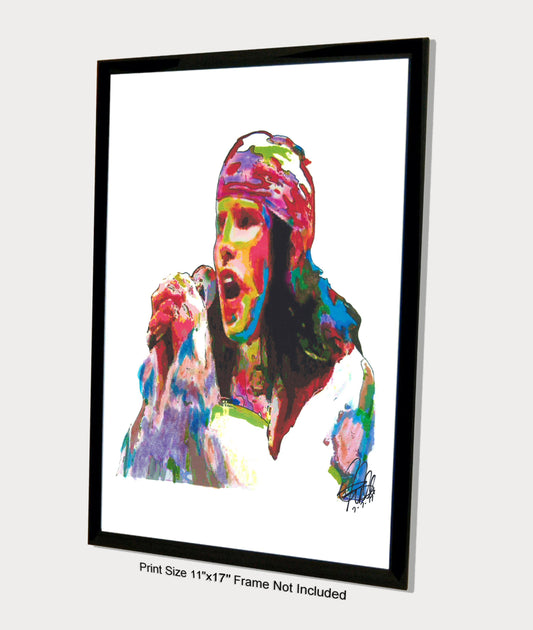 Ian Astbury The Cult Rock Music Poster Print Wall Art 11x17