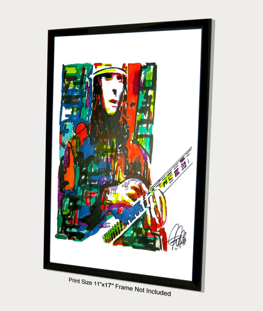 Buckethead Guns n Roses Rock Music Print Poster Wall Art 11x17