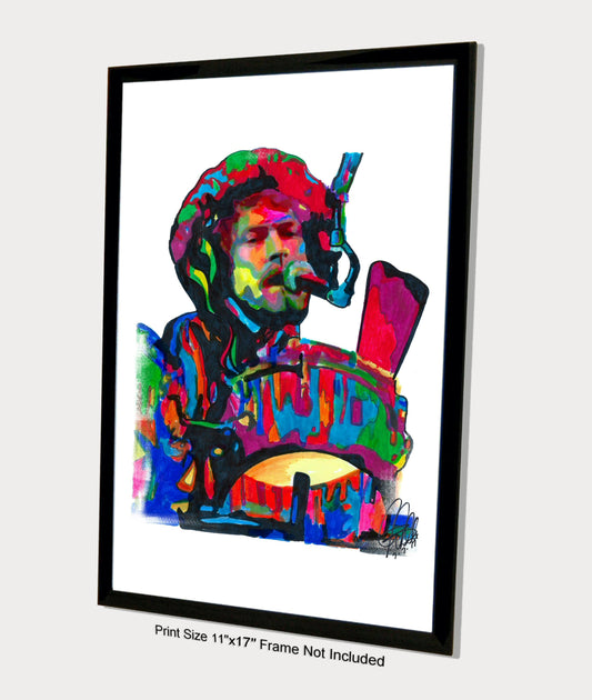 Don Henley Eagles Singer Drums Rock Music Poster Print Wall Art 11x17