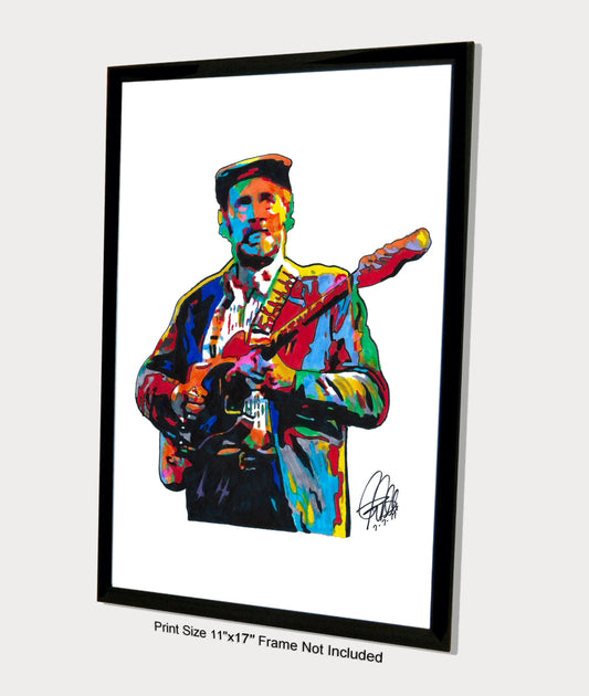 Roy Buchanan Singer Guitar Jazz Blues Rock Music Poster Print Wall Art 11x17