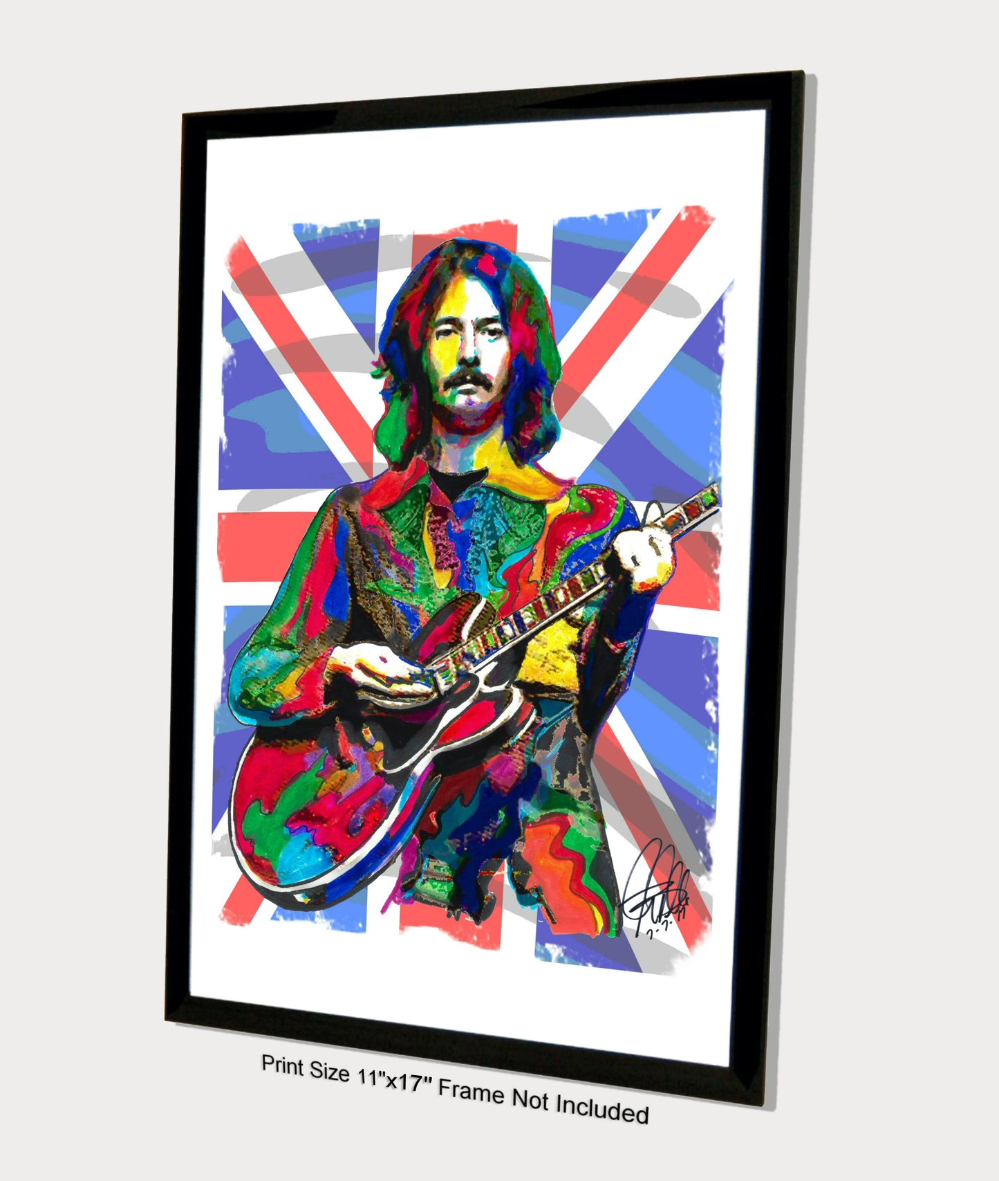 Eric Clapton Cream Blues Rock Guitar Music Poster Print Wall Art 11x17