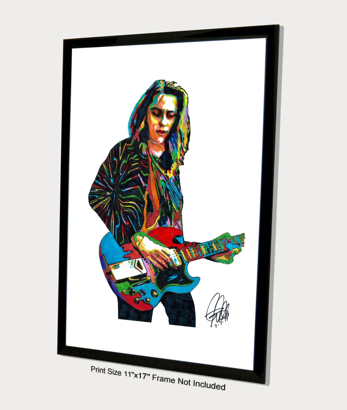 Jake Kiszka Greta Van Fleet Guitar Rock Music Poster Print Wall Art 11x17