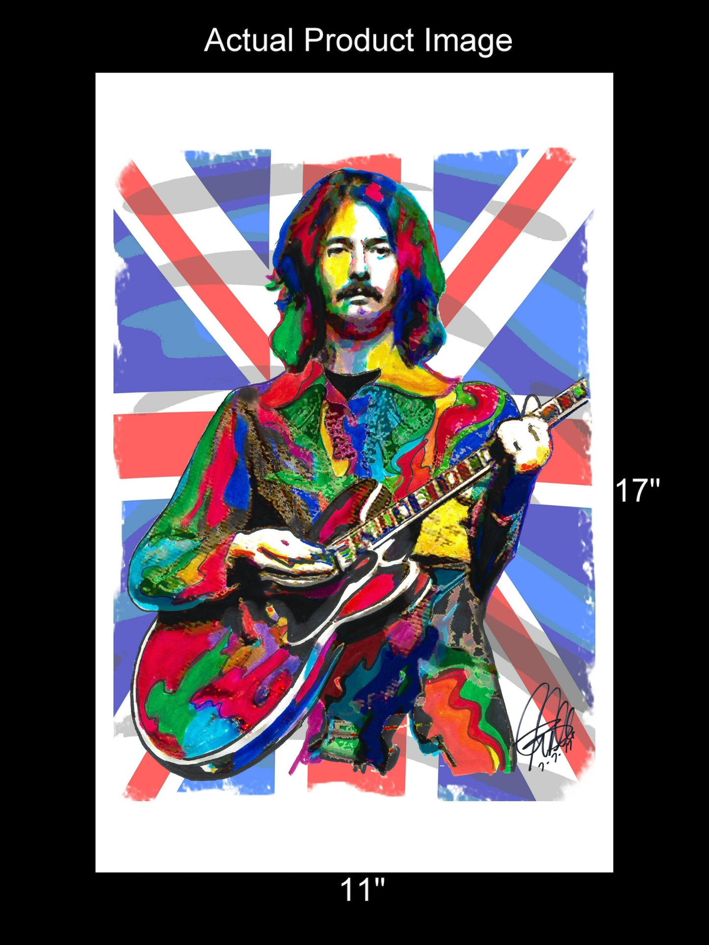 Eric Clapton Cream Blues Rock Guitar Music Poster Print Wall Art 11x17