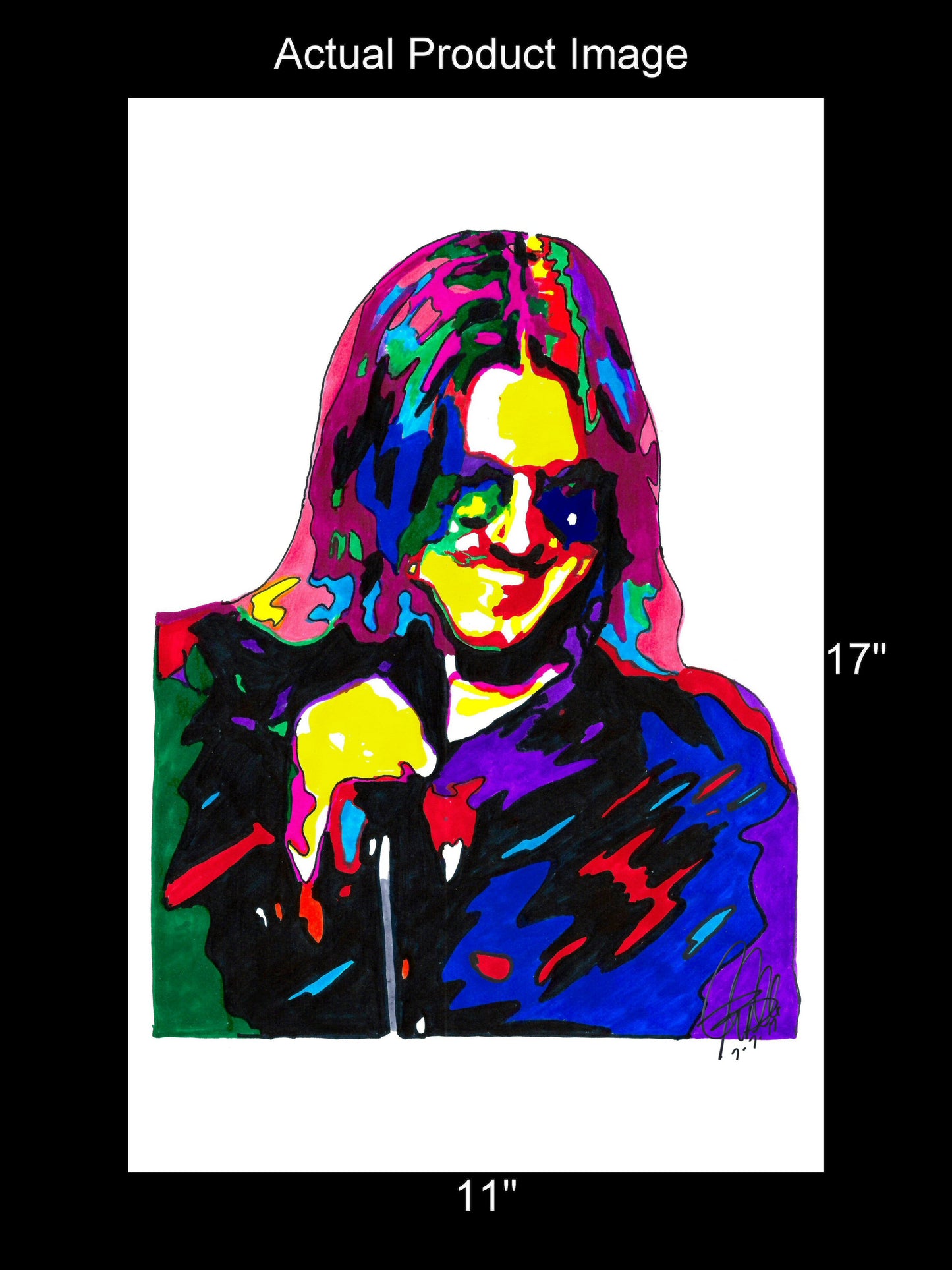 Mitch Hedberg Standup Comedy Poster Print Wall Art 11x17