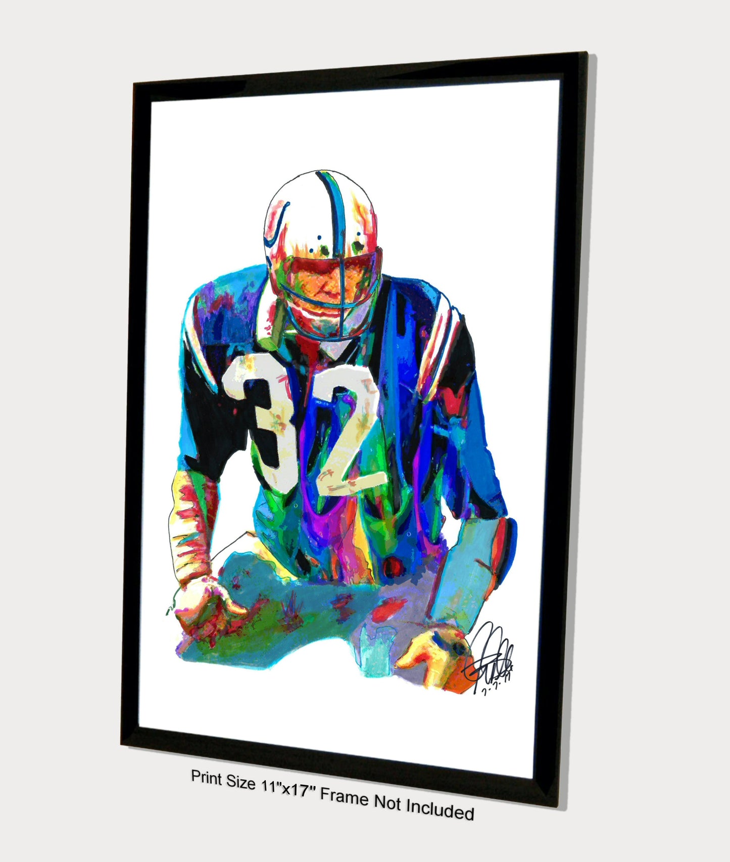 Mike Curtis Baltimore Colts MLB Football Sports Poster Print Wall Art 11x17