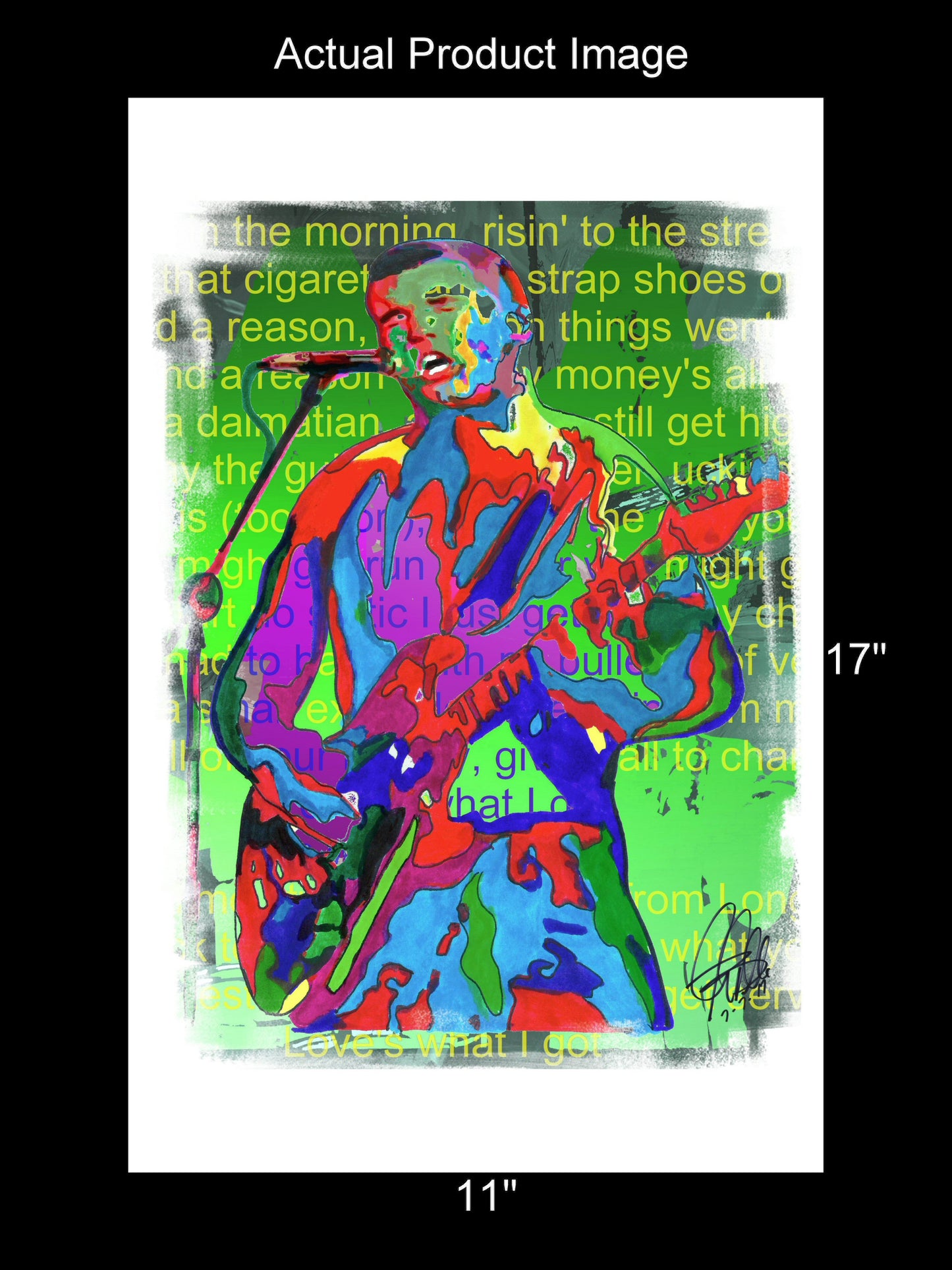 Bradley Nowell Sublime Rock Music Poster Print Wall Art 11x17