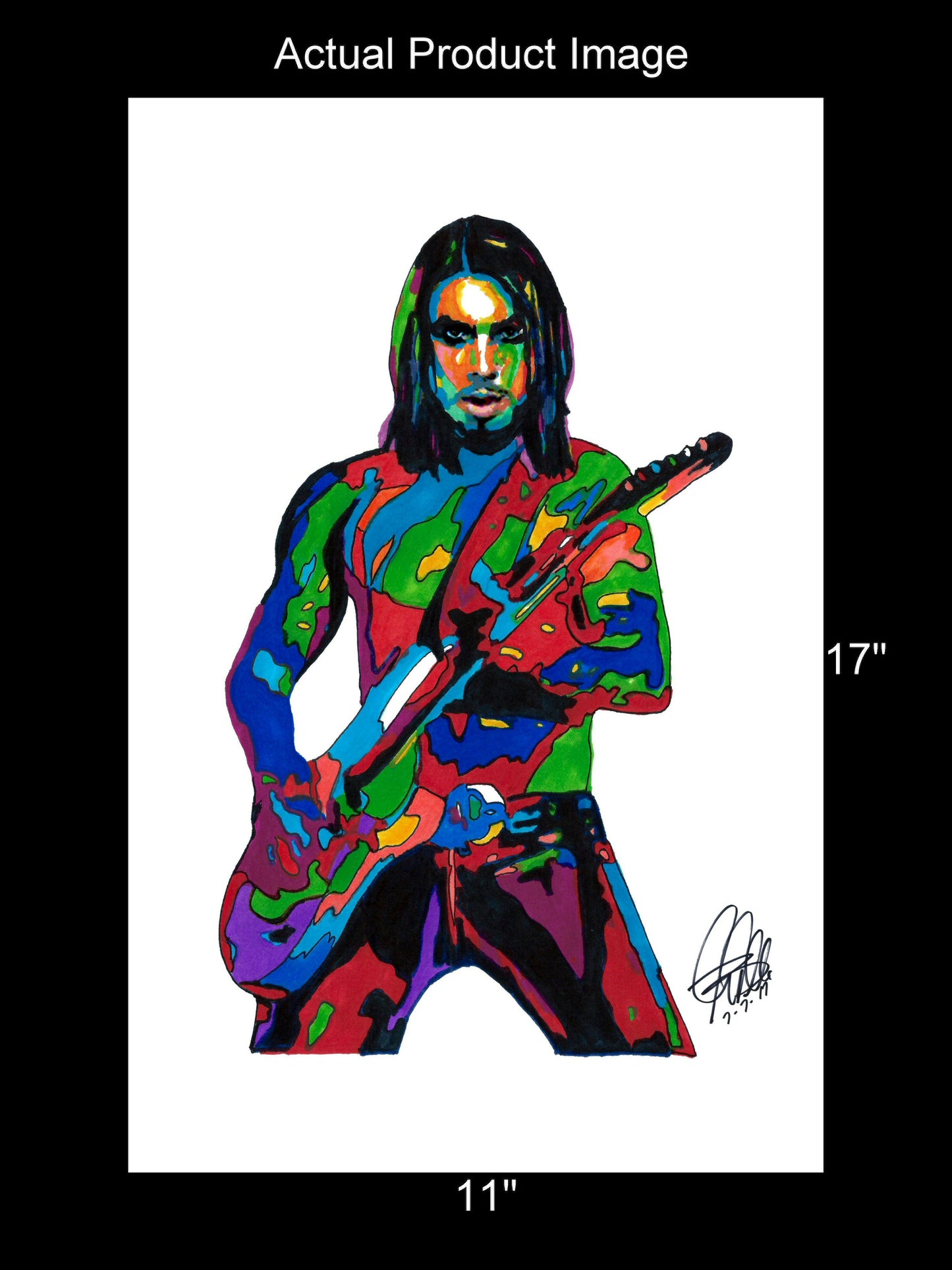 Dave Navarro Jane's Addiction Rock Music Poster Print Wall Art 11x17