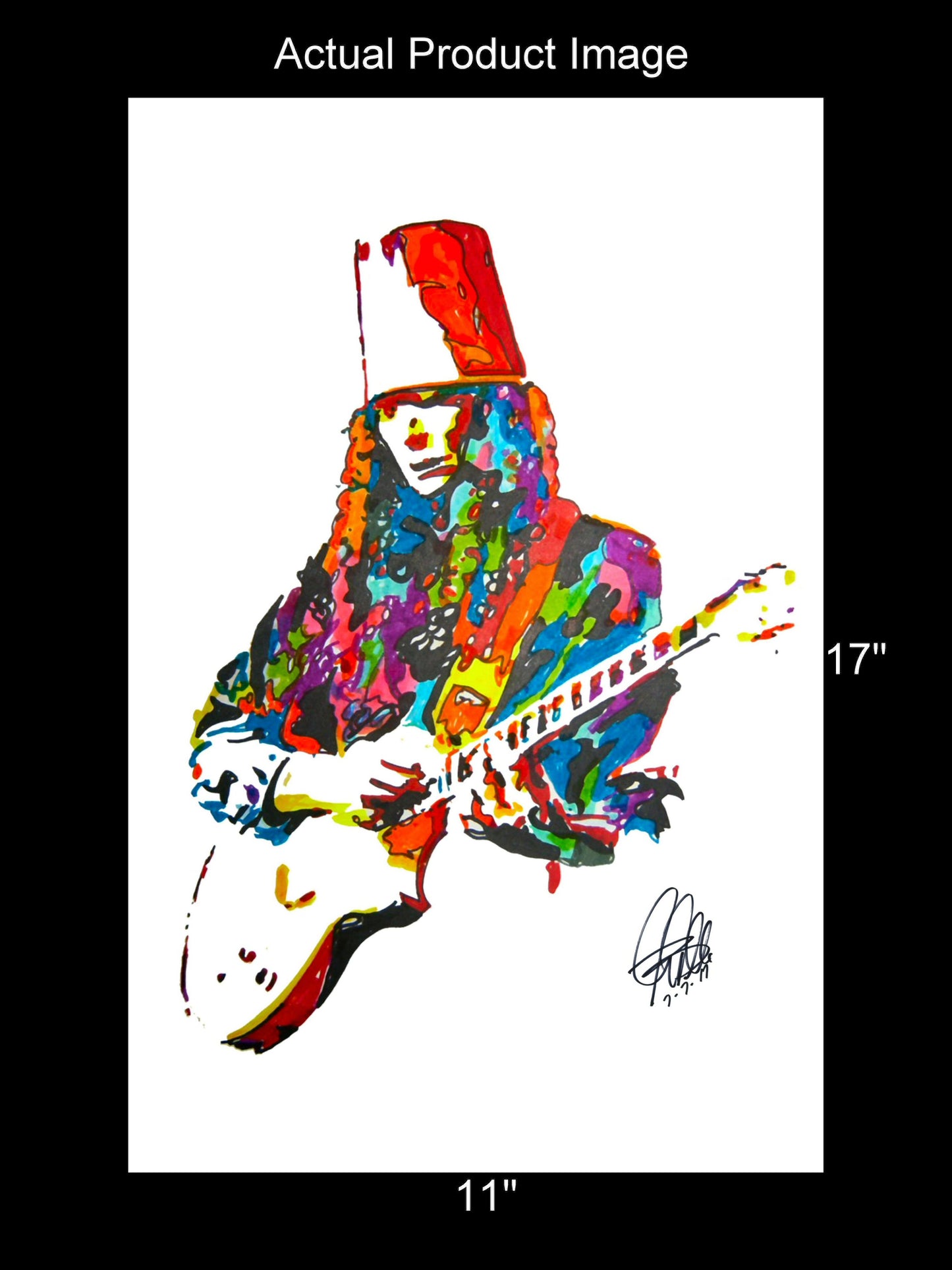 Buckethead Guns n Roses Metal Rock Music Print Poster Wall Art 11x17