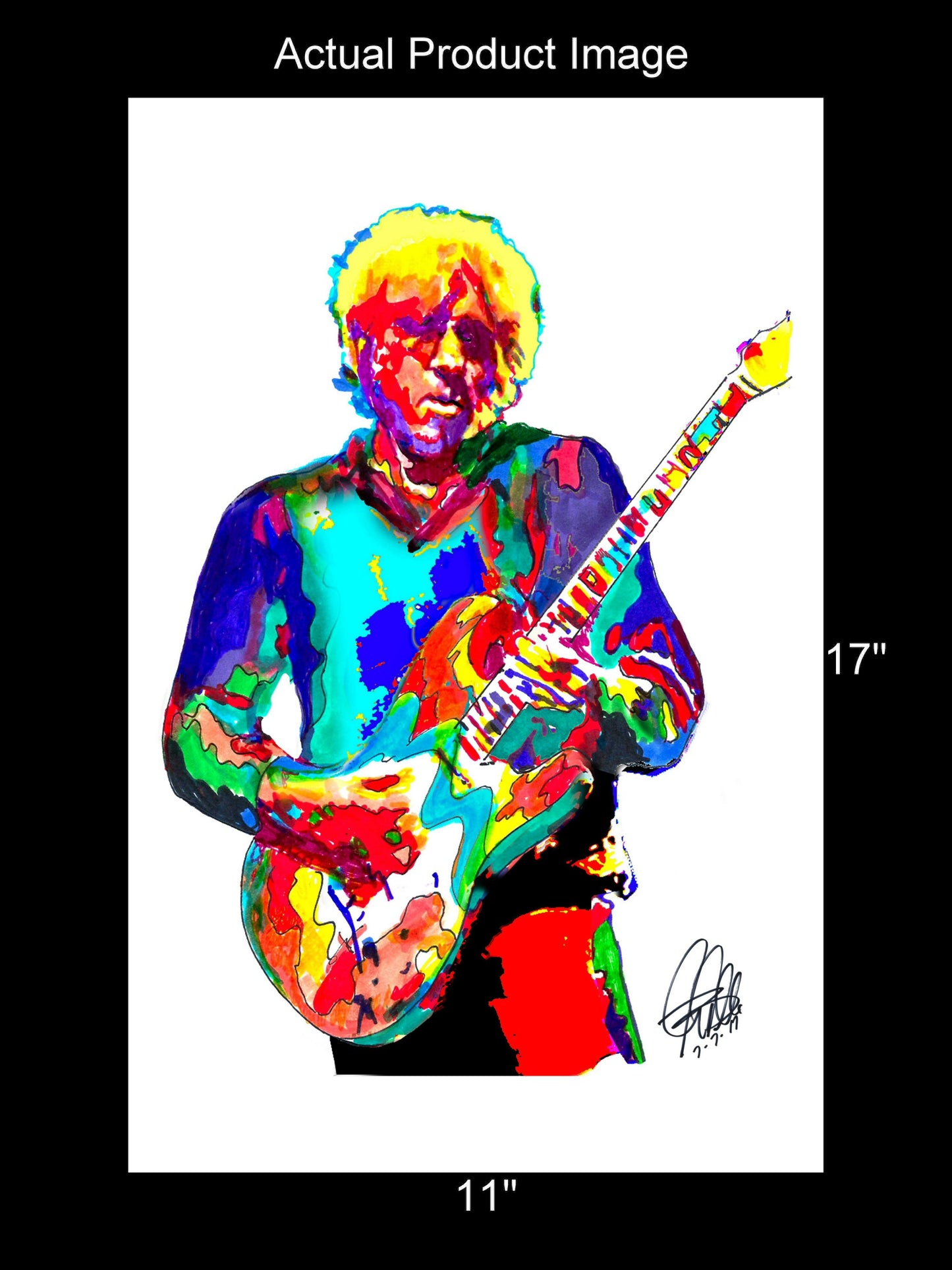 Kenny Wayne Shepherd Singer Guitar Rock Music Poster Print Wall Art 11x17