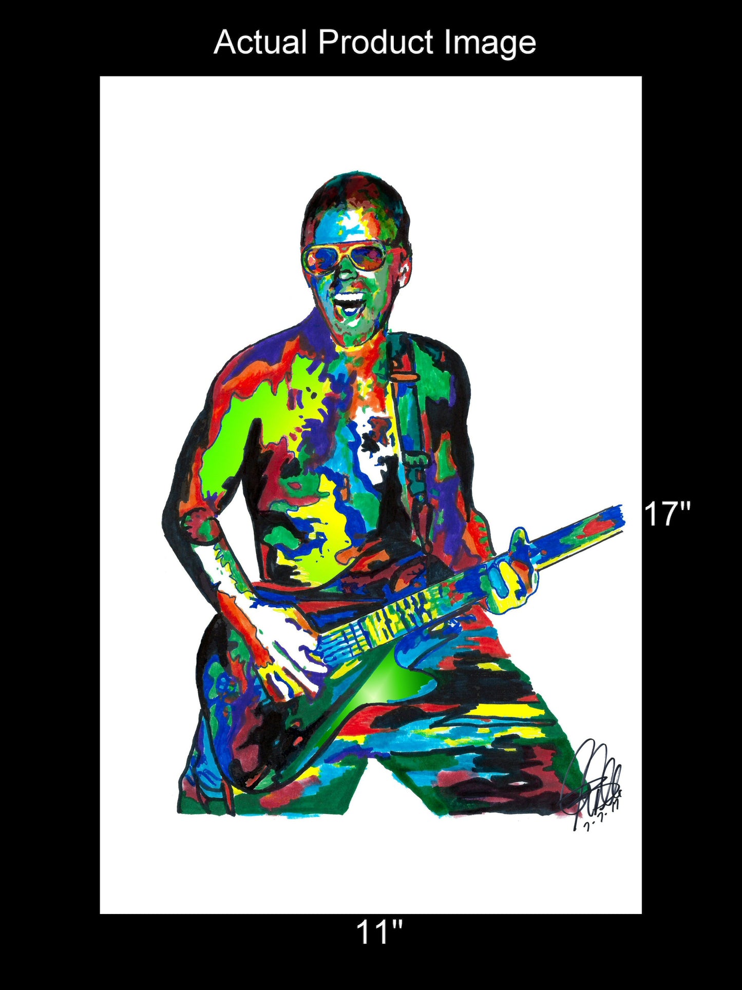 Bradley Nowell Sublime Singer Guitar Rock Music Poster Print Wall Art 11x17