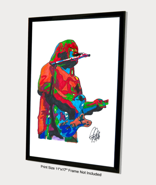 Terry Kath Chicago Guitar Singer Rock Blues Music Poster Print Wall Art 11x17