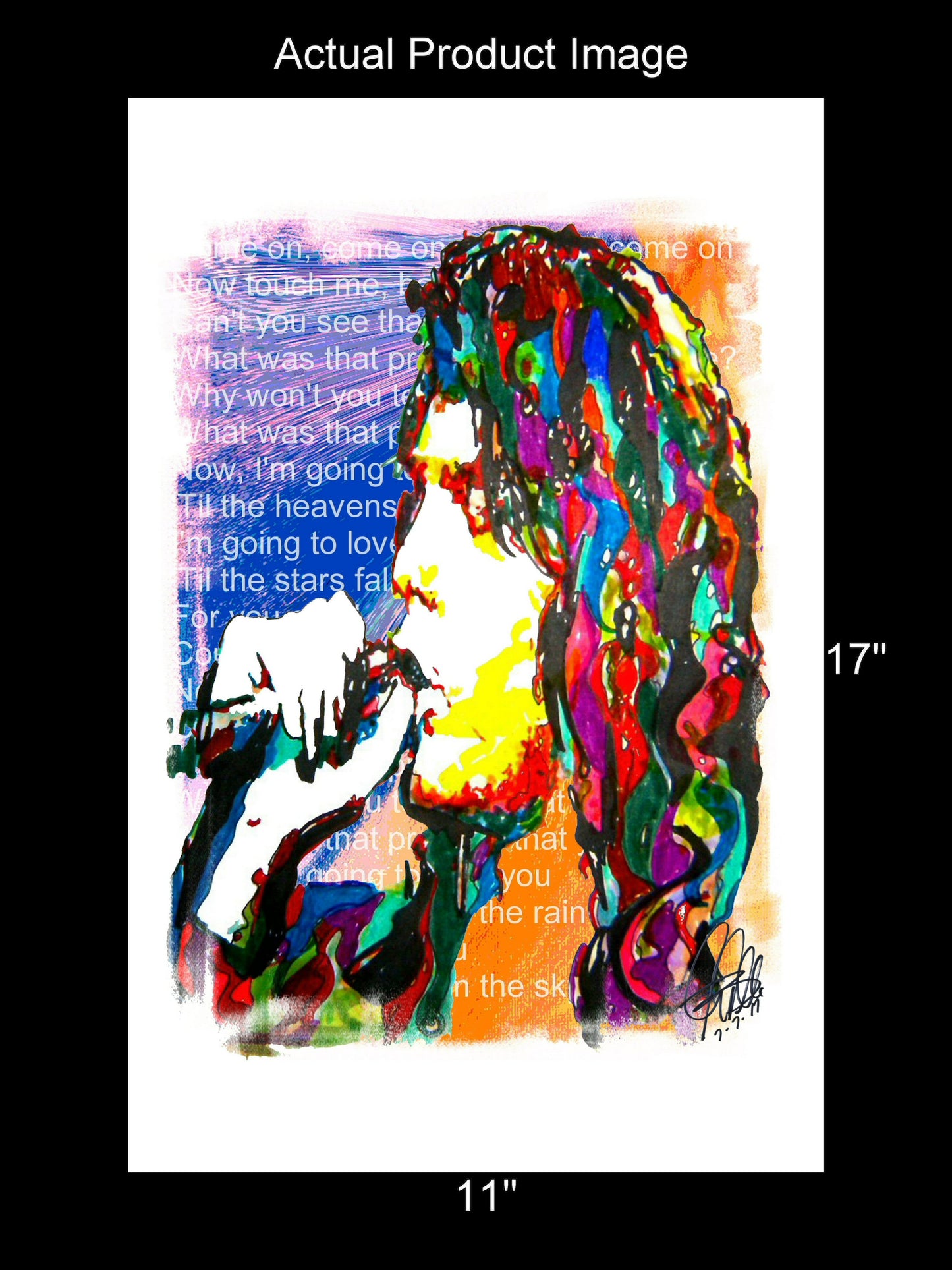 Jim Morrison The Doors Singer Blues Rock Music Poster Print Wall Art 11x17